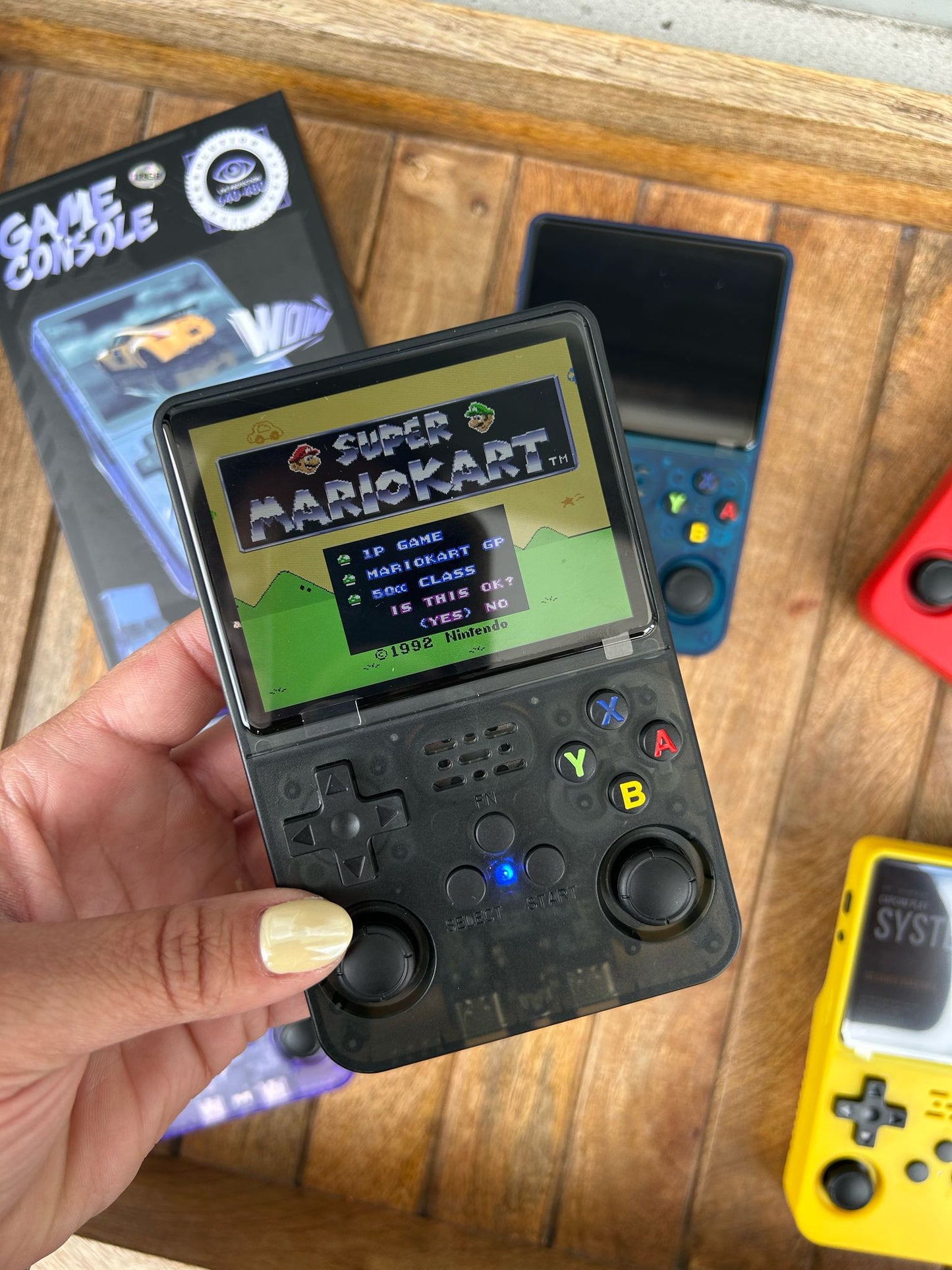 R36S 3.5" IPS Screen Open Source Linux System Retro Handheld Video Game Console