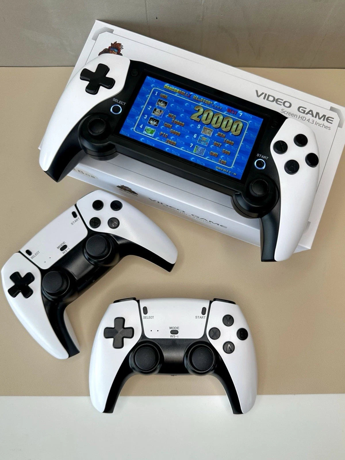 M25 Retro Handheld Game Console – 128GB, 10,000+ Games, 2 Controllers!